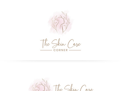 The Skin Care Center branding illustration logo