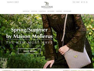 Maison Mollerus design web