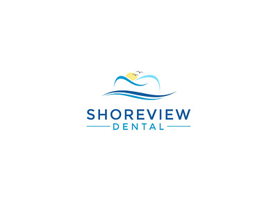 Shoreview Dental branding design logo