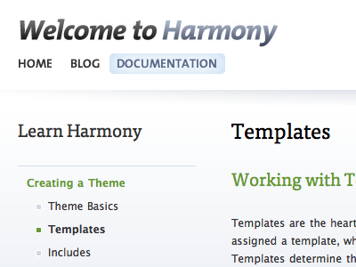 Harmony Documentation Site documentation harmonyapp typekit