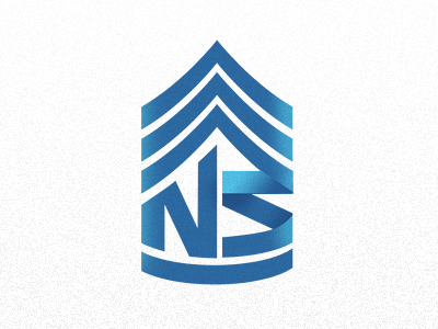 Nick Sergeant's Logo Design blue logo nick sergeant