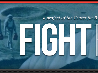 Fight! fftf header title typography
