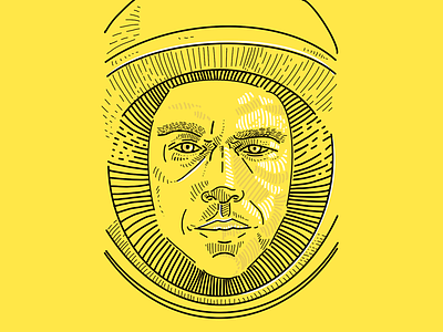 Illustrated graphic - The Martian