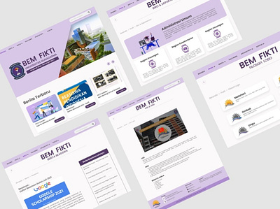 Redesign Website BEM FIKTI Universitas Gunadarma