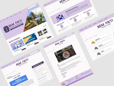 Redesign Website BEM FIKTI Universitas Gunadarma