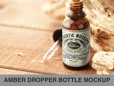 Amber dropper bottle PSD Mockup amber bottle bottle mockup branding mockup cbd mockup cosmetic logo cosmetic mockup dropper bottle essence label essential oils extract label herbal products identity label design label mockup logo mockup mockup oil mockup psd mockup vintage label vintage logo
