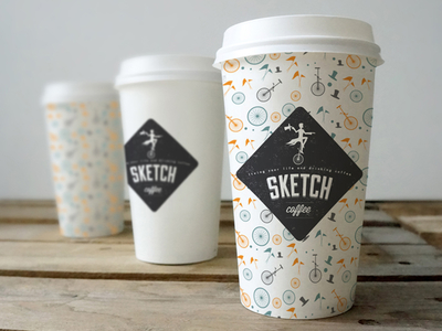 Download Coffee cup branding mockup by Amris - Dribbble