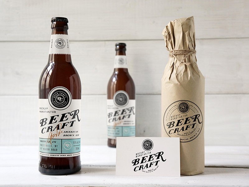 Download Beer Mockup by Amris | Dribbble | Dribbble