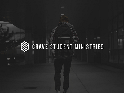 Crave Student Ministries branding design graphic design logo mockup print students vector