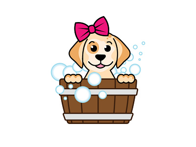Dog Illustration character design dog dog illustration illustration logo pet vector