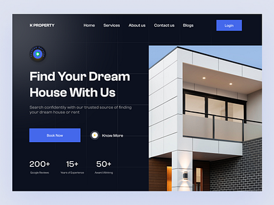 Real Estate landing page