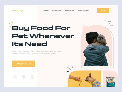 Pet food purchasing design 3d animation branding design graphic design logo motion graphics typography ui uidesign user interface design userinterface