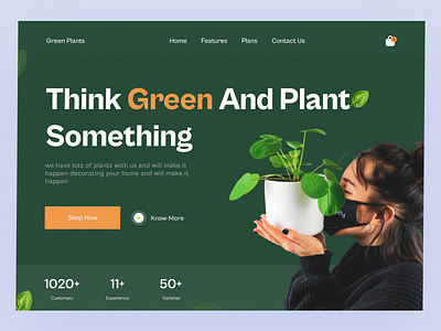 Plant landing page