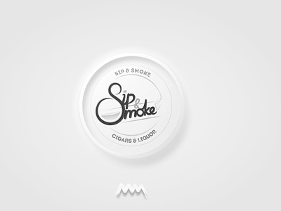 Sip & Smoke v2 branding design illustration logo vector