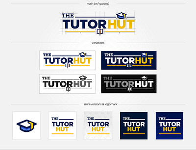 The TutorHut Branding affinity designer branding design illustration logo vector