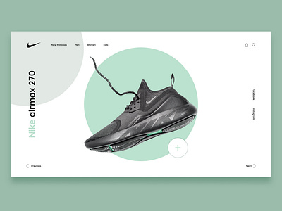 Nike Ui landing page