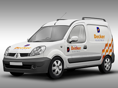 Decker Electric - Service Truck branding design