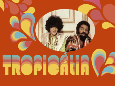 Tropicalia post card - Caetano & Gil