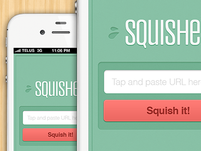 Squishee is Coming.. app design ios iphone