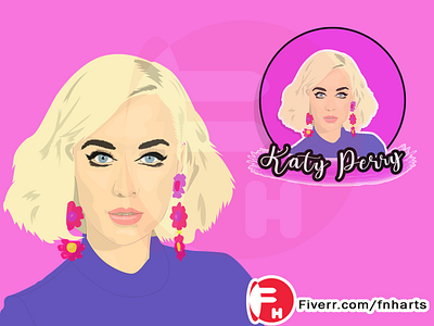 Katy Perry Costume Logo Design animation avatarcostume caricature cartoonportrait cartoonportraitdesign costumelogodesign couple design girlfriend illustration katyperry logo logodesign mascot vector