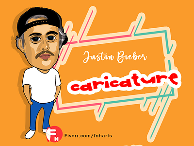 justin bieber cartoon caricature avatar