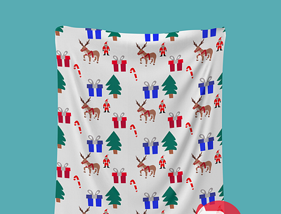 christmas pattern design bag cartoonportraitdesign chirstmas design fashion design fiverrseller pattern designer vector