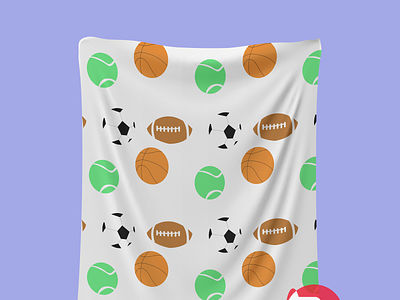 sports basketball football soccer tennis pattern design bag fashion fiverr seller pattern design tshirt