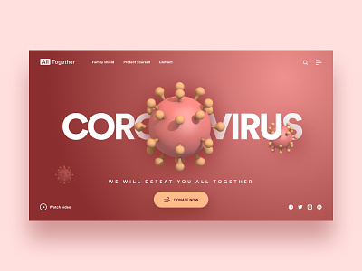 Landing Page Coronavirus