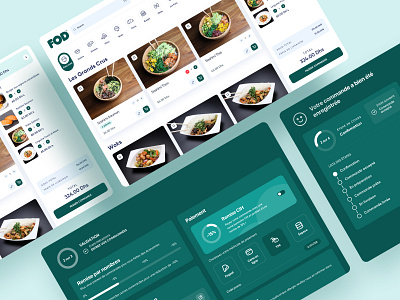 FOD WEBSITE FOOD branding design food food app landing page ui ui ux ui design uiux ux website website design