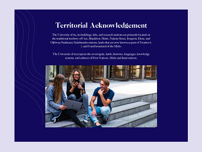 Territorial Bloc from a university Website