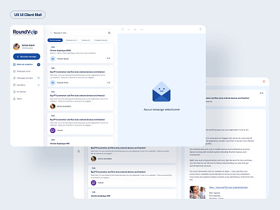 UX UI Client Mail