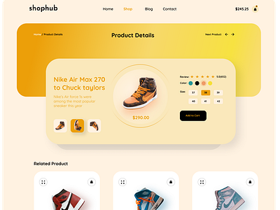 E-Commerce Website Concept Design