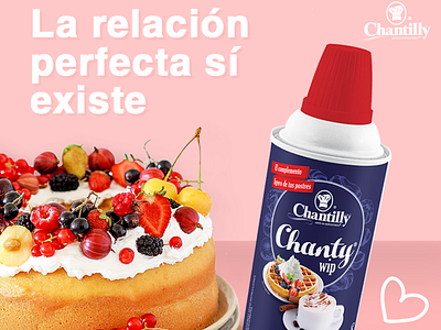 Diseño para marca Chantilly