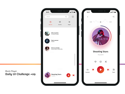 Daily UI Challenge #09 - Music Player