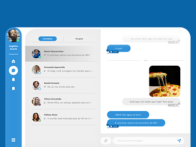 Daily UI Challenge #13 - Direct messaging daily ui daily ui 13 design ui