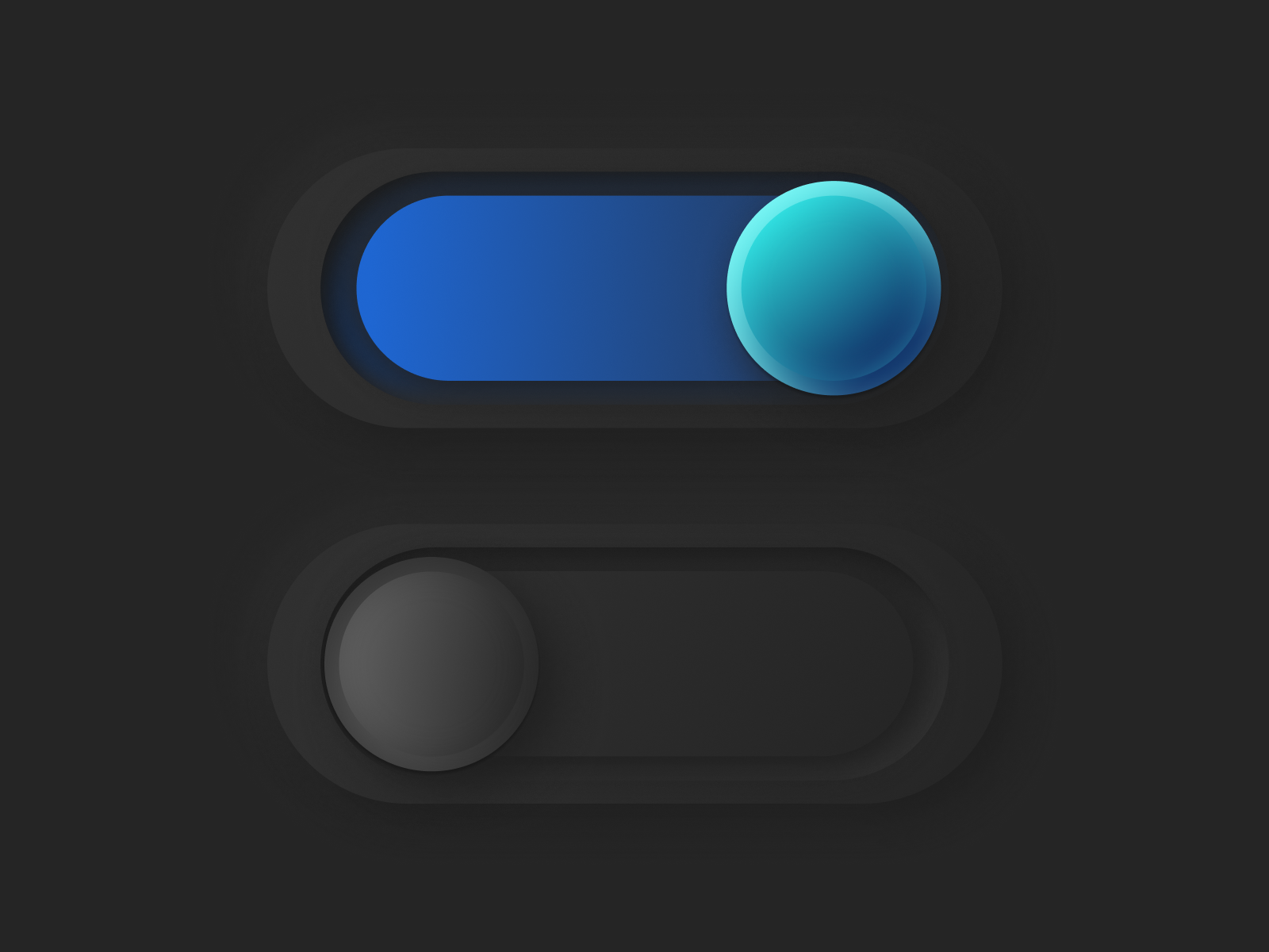 Daily UI Challenge #15 - ON/OFF Switch by Yago Sanderson on Dribbble