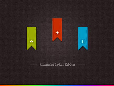 Any Color Vertical Ribbon