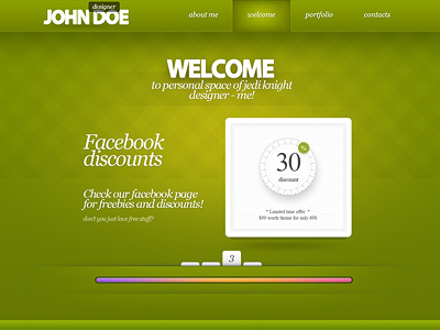 Creative - Responsive One Page colorful creative green menu navigation one page responsive theme