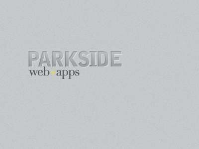 PARKSIDE apps logo mark parkside ux
