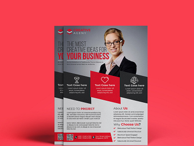 Business Flyer branding corporate flyer design flyer graphic design leaflet template vector