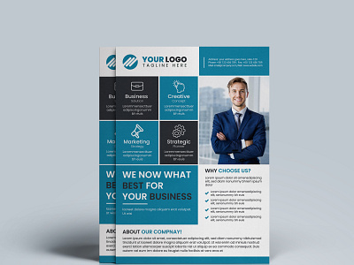 Corporate Business Flyer Design 3d animation brand brand design branding corporate corporate flyer creative design design flyer flyer design graphic graphic design illustration logo motion graphics template ui vector