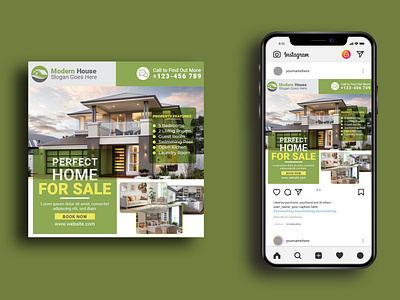 Real Estate Social Media Post Design