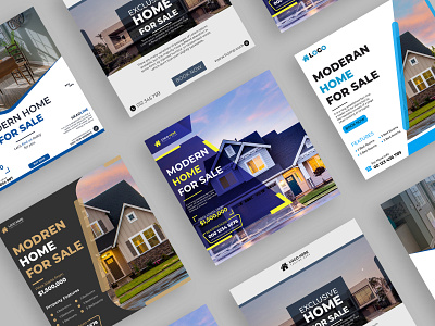 Real Estate Social Media Post Design