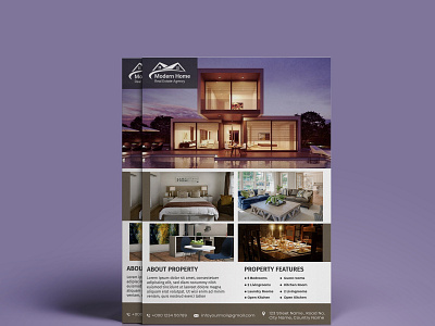 Real Estate Flyer Design branding commercial real estate estate agents graphic design home home for sale homes for rent homes for sale houses for rent houses for sale illustration property property for sale real estate agent realtor template vector