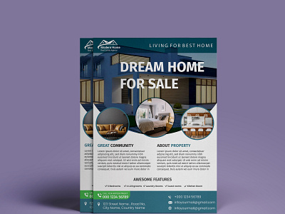 Real Estate Flyer Design branding commercial real estate corporate flyer estate agents graphic design home homes for rent homes for sale homes for sale near me houses for rent houses for sale illustration property property for sale real estate agent realtor template vector