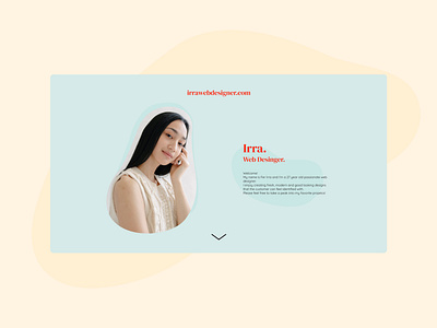 Fer Irra - Hero for my Landing page