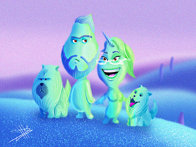 Family Soul family fanart pixar soul soulpixar