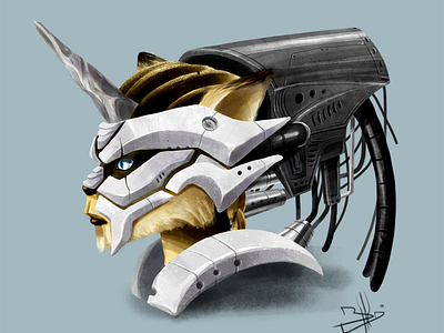 Leonus cyborg feline