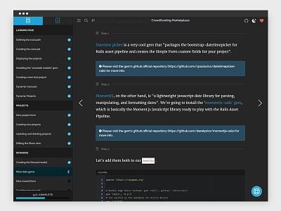 Nightmode Feature for Codeplace academy code codeplace course design development elearning front-end learn ui ux