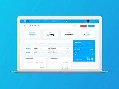 Shipping Dashboard